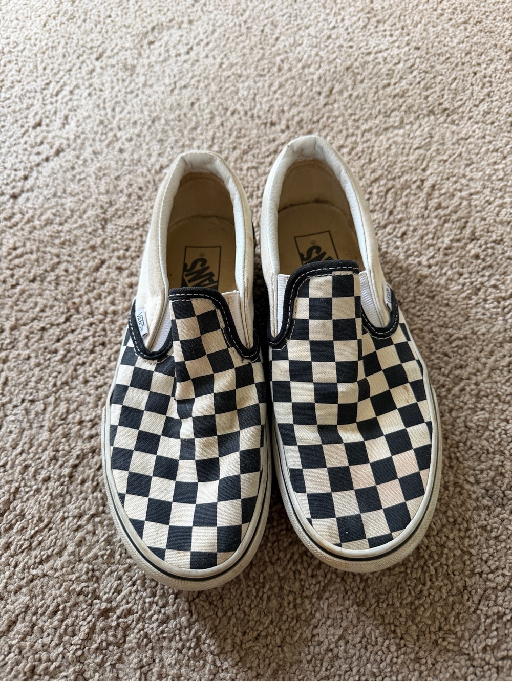 Vans Classic Slip-On Stackform Checkerboard Skate Shoe